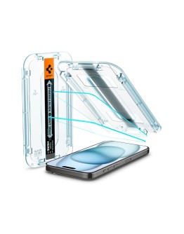 Glas tR EZ Fit Screen Protector for iPhone 15 (2Pcs Pack)