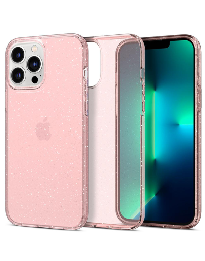 Liquid Crystal Glitter Case for iPhone 13 Pro Max