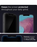 EZ Fit GLAS.tR Privacy Screen Protector for iPhone 12 Pro Max (2PCS)