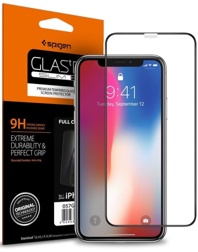 Full Cover Glass Screen Protector for iPhone X/Xs