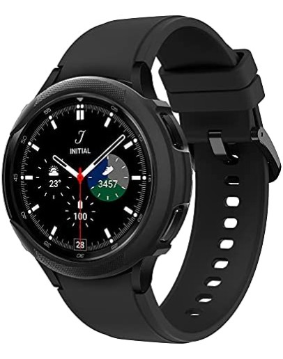 Galaxy Watch 4 Rugged Armor Pro (46mm) Shockproof Slim Matte Cover