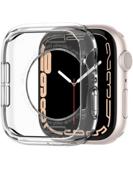 Liquid Crystal Clear Case for Apple Watch (41/40mm/Series SE/7/6/5/4)